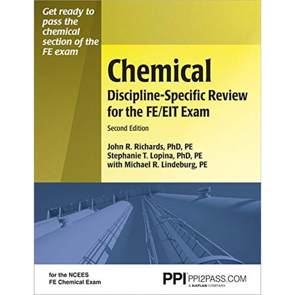 Pre-Owned Chemical Discipline-Specific Review for the FE/EIT Exam, 9781591260677, 1591260671, Paperback, 2 edition