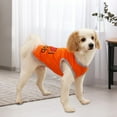 thumbnail image 4 of NIBOLOG Pet Shirt Cartoon Printing Round Collar Delicate Hemming Two-Leg Adorable Dress-up Cool Dog Pajamas Small Thin Puppy Outfit for Summer, 4 of 7