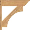 thumbnail image 3 of Ekena Millwork 7.50"W x 28"D x 28"H Westlake Smooth Traditional Outlooker, Western Red Cedar, 3 of 4