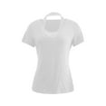 thumbnail image 4 of Tops for Women Short Sleeve V Neck Loose Casual Blouses Summer Tees Criss Cross Soft Tee Shirt 2025 Fashion, 4 of 9