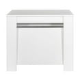 thumbnail image 2 of Multifunctional extendable console table, White, 2 of 7
