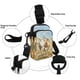 thumbnail image 4 of Bolso Bandolera con Correa de Hombro Ajustable, Ligero, de Poliéster, para Viaje, con Estampado de Caballos, Compartimentos Divididos para Un Almacenamiento Organizado, Uso Diario Informal, Escuela y, 4 of 6