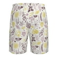 thumbnail image 6 of Kdxio Lavender Flowers Pattern Mens Casual Shorts - Drawstring Summer Beach Sports Shorts for Men, 6 of 9