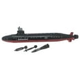 thumbnail image 4 of 16.5 Inch Toy Black Submarine with Sound Effects and Torpedo, 4 of 6