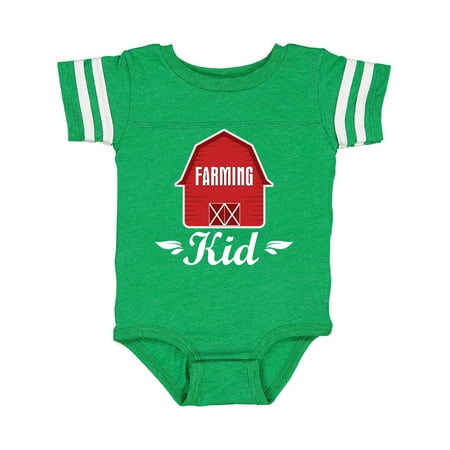 

Inktastic Farming Kid Barn Gift Baby Boy or Baby Girl Bodysuit