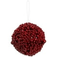 thumbnail image 2 of Northlight Shiny Berries Christmas Ball Ornament - 6" - Red, 2 of 7