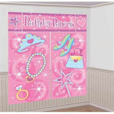 Amscan 679678 Princess Scene Setter - Pack of 60