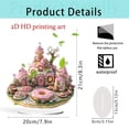 thumbnail image 3 of Dreamy Dessert Castle Ornament for Desktop and Bedroom Decor – Cute Fairy Tale Holiday Decoration and Gift for Girls and Kids, 3 of 8