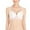 Beige, variant on IROINNID Women's Bras Full Coverage Solid Rimless Thin Cup Girl Comfortable Lace Underwear