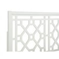 thumbnail image 4 of Thomas Chippendale White Adjustable Height Wood Headboard - Queen/Full, 4 of 8