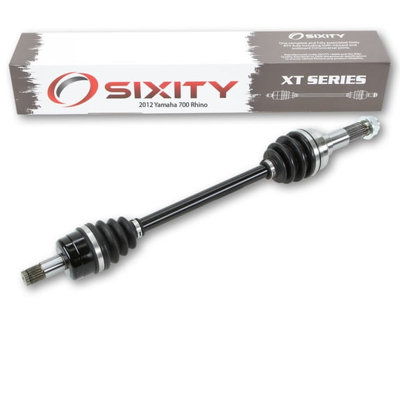 Sixity XT Front Right Axle compatible with Yamaha Rhino 700 2012 - YXR7FBGR FBL FHB FSPB 4X4