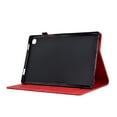thumbnail image 2 of Embossed Tree PU Leather Flip Tablet Case for Samsung Galaxy Tab A 10.1 (2019) SM-T515/SM-T510 Shockproof Protection Card Slots Holder Stand with Pen Slot Case Cover, Red, 2 of 10
