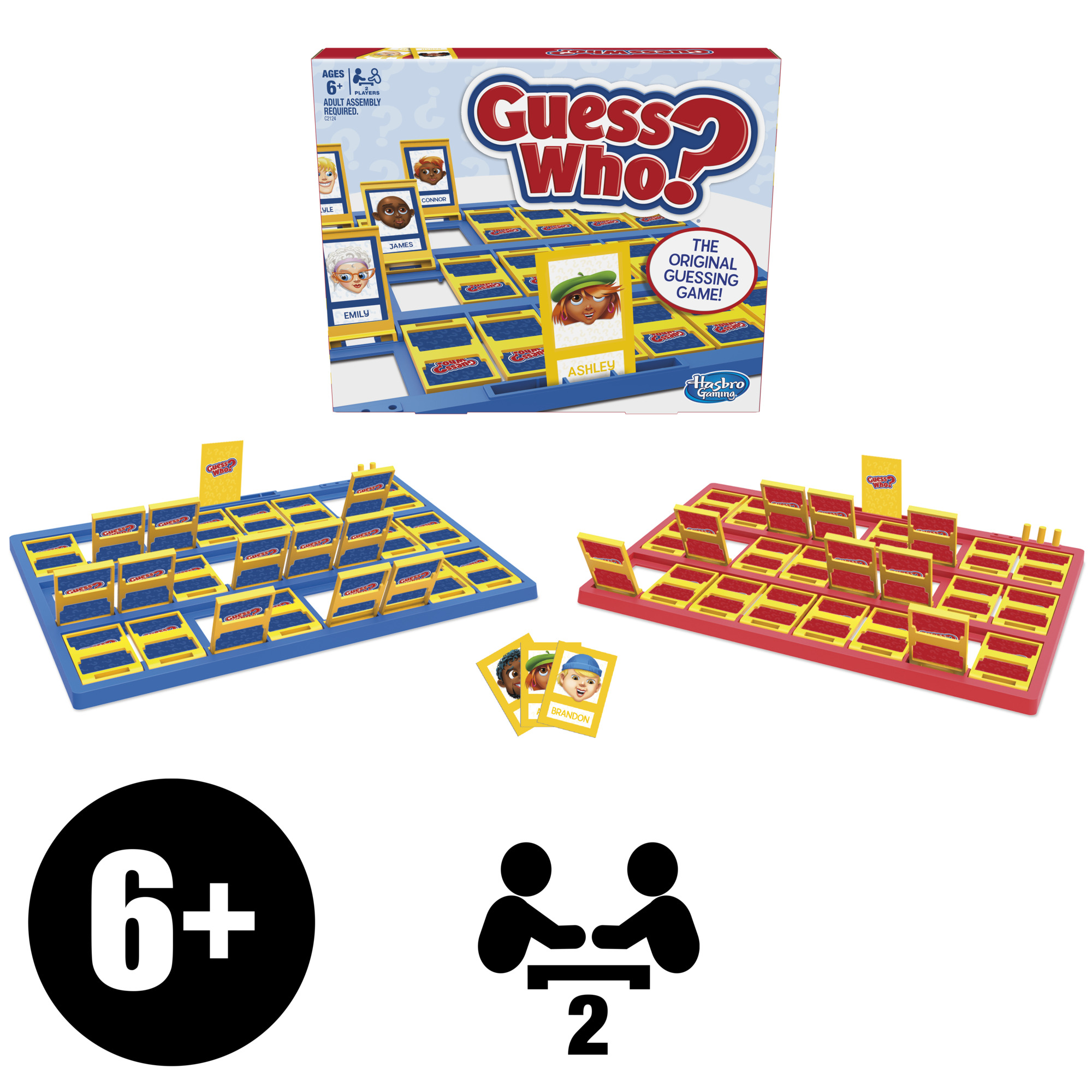 Guess Who? Original Guessing Game Board Game for Kids and Family Ages 6 and Up, 2 Players - image 3 of 10