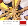 thumbnail image 2 of YSNOOWE 4Pcs Soccer Team Captain Armband Red Standard Design For All Players, 2 of 8