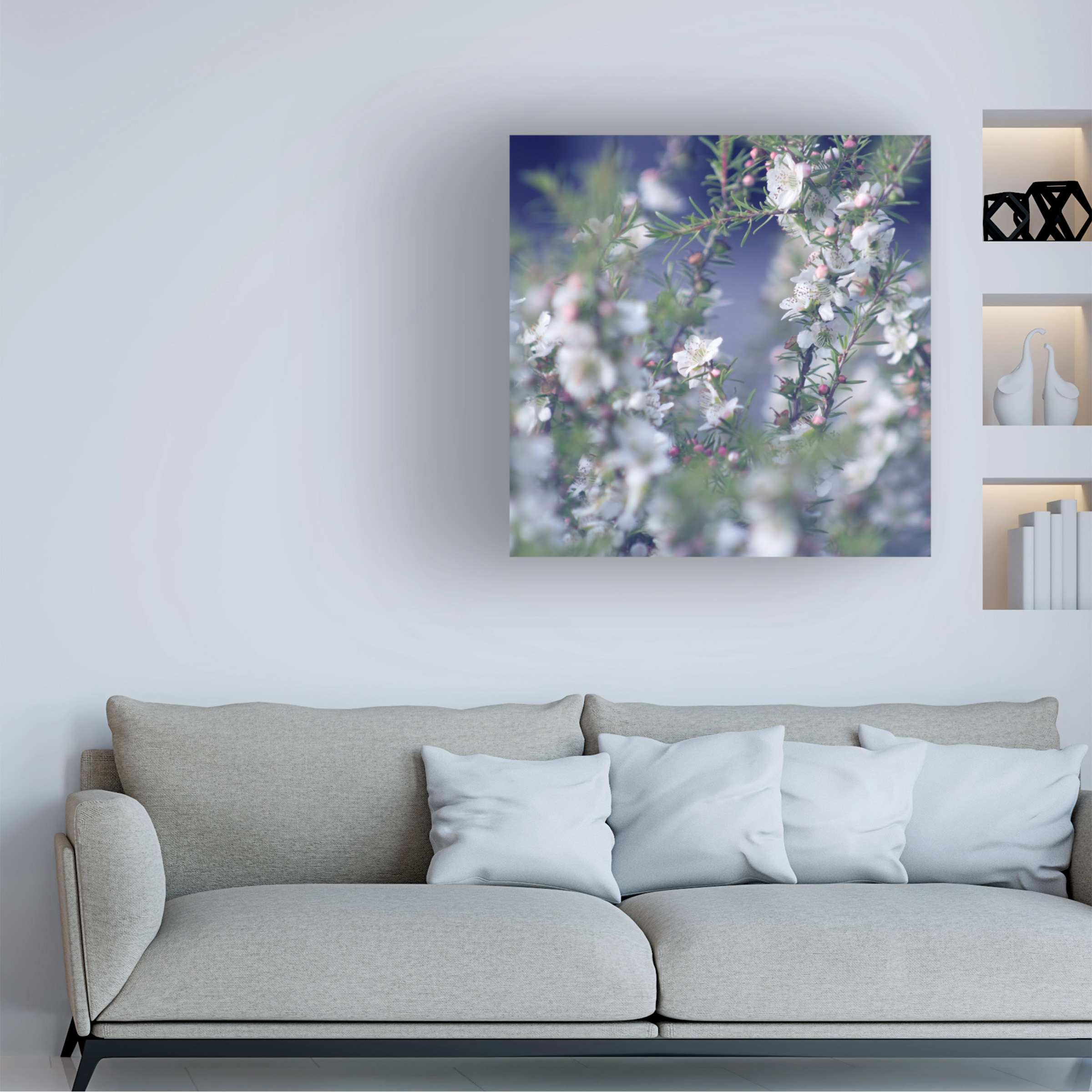 Trademark Fine Art "When You're in Her Garden" Canvas Art by Beata Czyzowska