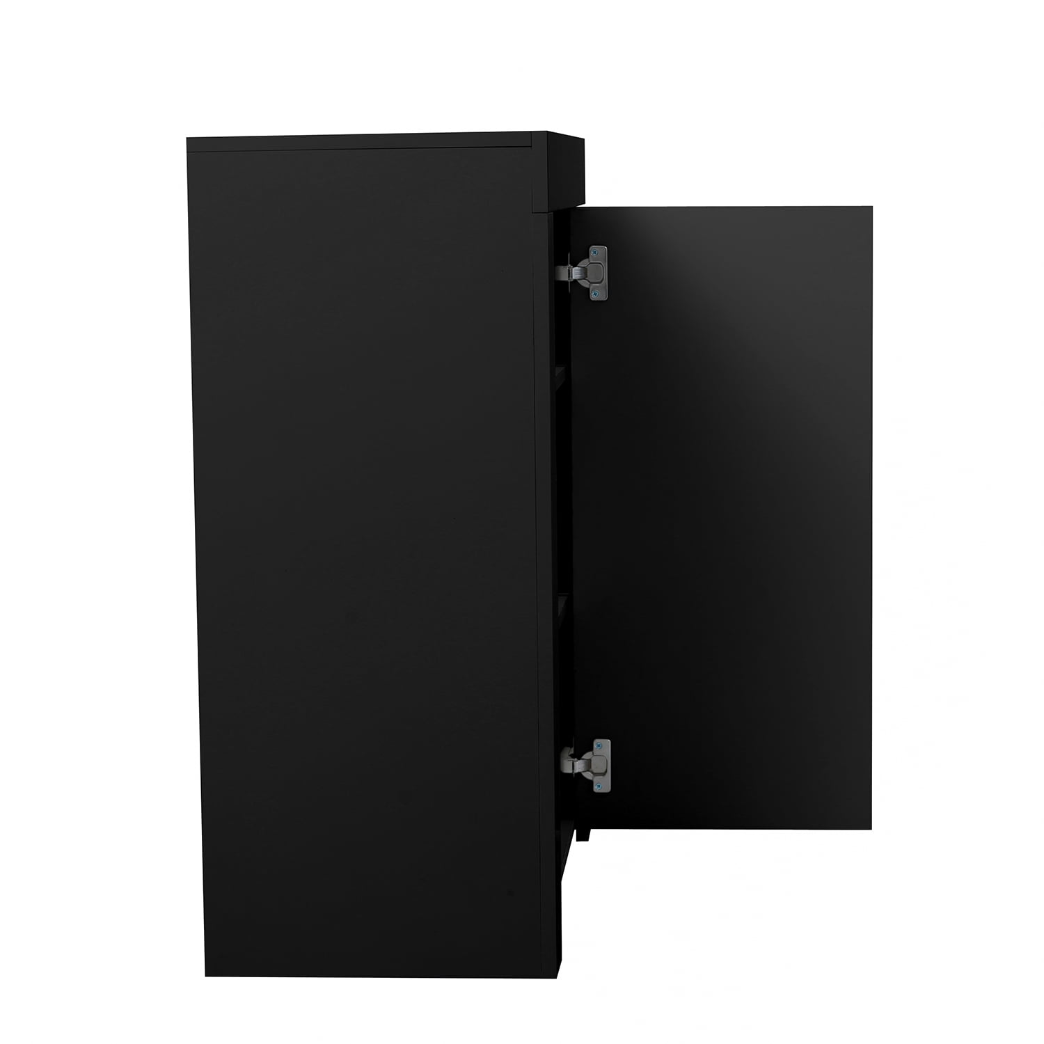 Kadyn Accent Cabinet Buffet Storage Cabinet Cupboard, Kitchen Storage Cabinet Sideboard Furniture with LED, Black Kadyn Accent Cabinet Buffet Storage Cabinet Cupboard, Kitchen Storage Cabinet Sideboard Furniture with LED, Black
