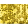 thumbnail image 1 of Ahgly Company Machine Washable Indoor Rectangle Abstract Yellow Modern Area Rugs, 8' x 10', 1 of 4