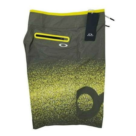 Men's Oakley Pixel Board Short Dark Brush 18 Inches - Size 32