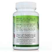Sunshine Naturals Spirulina Algae Dietary Supplement, 60 Tablets, 500 mg, Superfood, Natural Immune Booster