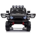 thumbnail image 6 of iYofe 24V 2 Seater Ride on Car Truck for Kids, Kids' Electric Vehicles W/ Parent Control, Bluetooth, Led Lights, 24 Volt Ride on Toys for Boys Girls, Kids Cars to Drive Four Wheelers Battery Powered, 6 of 7