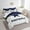 White Blue, variant on Erosebridal Softball Sport Bed in a Bag King size, Baseball Player Bed Set, Teenager Adult Bedding King Size, Microfiber Room Decoration, 7pcs