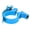 Blue, variant on Nieyigj Seatpost Clamp Aluminum Alloy Quick Release Saddle Tube Clip for Mountain Bikes 1.2 inches / 3 cm Red