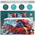 thumbnail image 5 of The Flash 3-Piece Comforter Set for Bedroom, The Flash Bedding Set for Kids Adults, Soft Microfiber Duvet Cover Set with Zipper Closure, 1 Duvet Cover + 2 Pillow Covers, 5 of 8