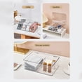 thumbnail image 3 of RKSTN Storage Organizer Plastic Tea Bag Divided Storage Organizer Container Box with Lid for Kitchen Cabinet Countertop Pantry Hold Coffee Pods Seasoning Packets Condiments Kitchen Gadgets, 3 of 3