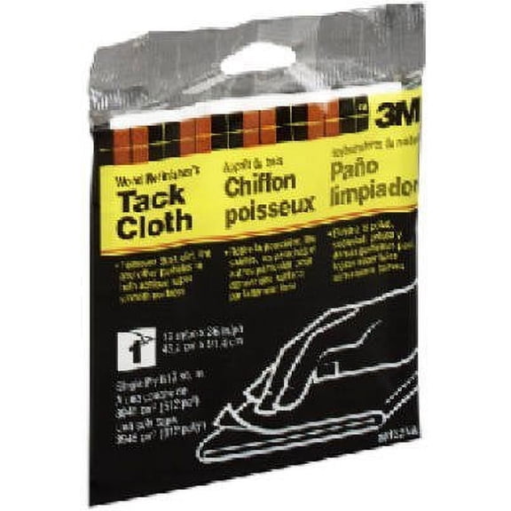 3M: 17X36 Tack Cloth 10132Na -2Pk