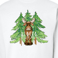thumbnail image 3 of Inktastic Alaska Moose and Trees Adult Sweatshirt, 3 of 4