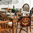 thumbnail image 3 of Camino de mesa de Halloween, decoración de mesa de comedor de cocina de otoño de calabazas para fiesta en casa al aire libre, 3 of 5