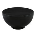 thumbnail image 4 of Saltoro Sherpi Modern Round Wood Coffee Table, Black, 4 of 7