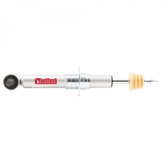Bell Tech Shock Absorber SP25019 Street Performance; Nitrogen Gas Charged; Two Year Warranty; Non Adjustable Valving; With Shock Boots; Silver; Single