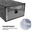 thumbnail image 3 of EeaseCA Transparent Thickened Shoes Case Plastic Drawer-Type Shoes Storage Container, 3 of 8