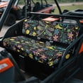 thumbnail image 3 of HUIACONG Blue Dragonfly UTV Seat Covers Waterproof Polyester Breathable Universal UTV Seat Covers Non-Slip Soft Fit for Kawasaki Mule 3010, 3 of 7