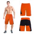 thumbnail image 4 of Tignapoo Upgraded Cycling Shorts with Padded Liner - Orange & Black, Size M (EU), 4 of 6