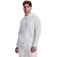 thumbnail image 1 of Sudadera con Capucha Under Armour Hombre Rival Fleece 3X-Large Blanca / Negra, 1 of 5