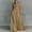 Khaki plus size maxi dress a1, variant on Women Plus Size Long Sleeve Button Down Maxi Dress Flowy Collared Casual Beach Vacation Holiday Travel Church Dresses, White M