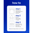 thumbnail image 3 of Supersmile Ripple Edge Tongue Cleaner, Ergonomic Reusable Scraper, 3 Pack, 3 of 6