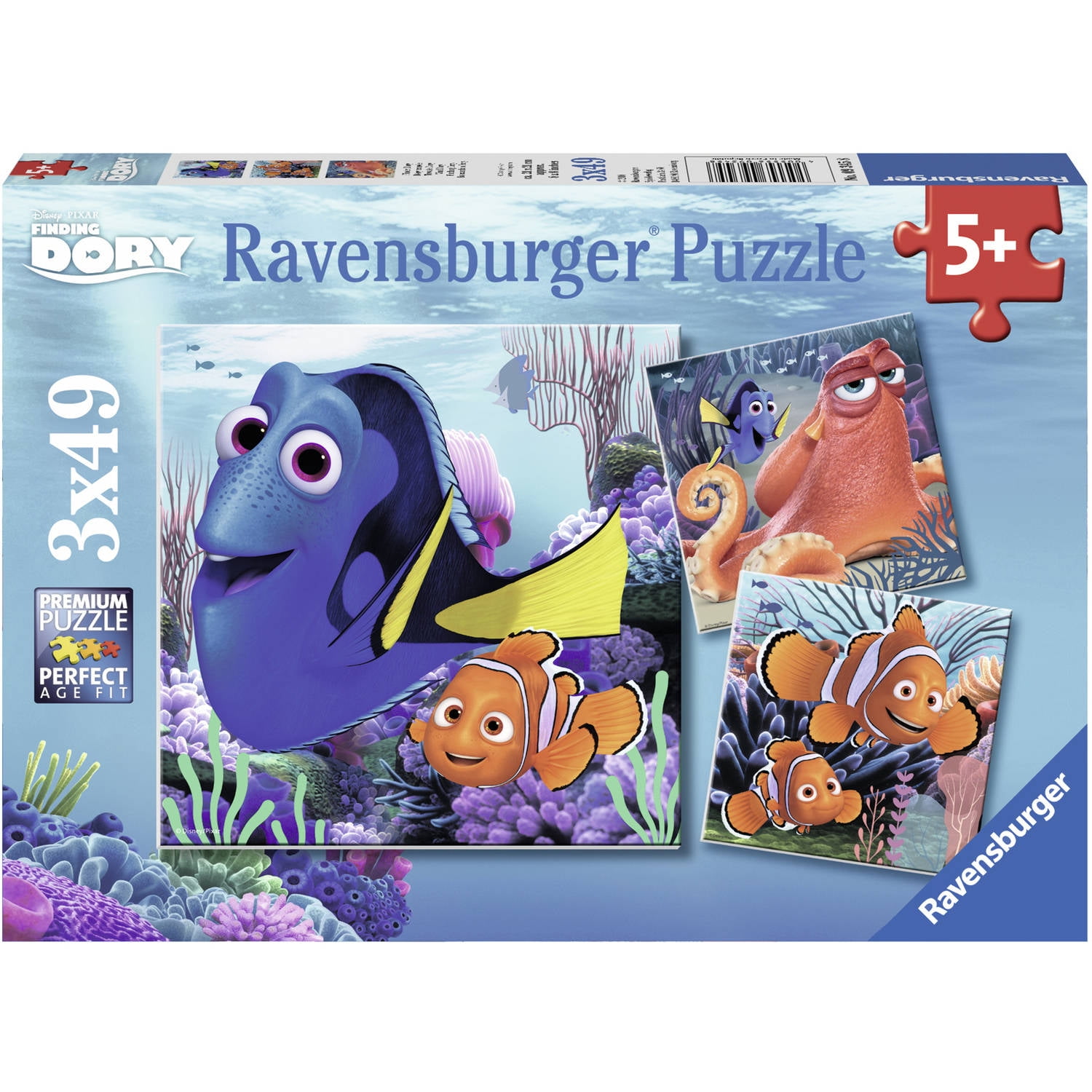 Ravensburger Disney Pixar Finding Dory Set of Three 49 Piece Kids