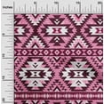 thumbnail image 2 of oneOone Velvet Pink Fabric African Aztech Fabric For Sewing Printed Craft Fabric By The Yard 58 Inch Wide, 2 of 4