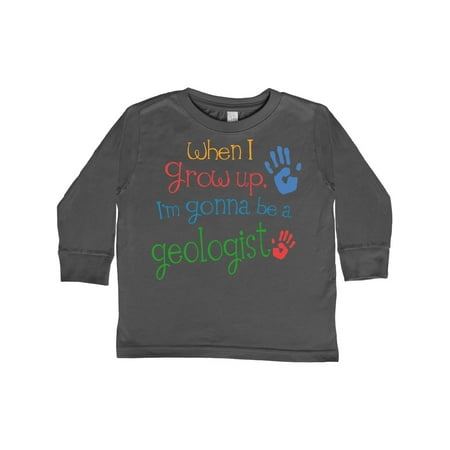

Inktastic Geologist Future Gift Toddler Boy or Toddler Girl Long Sleeve T-Shirt