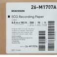 thumbnail image 6 of McKesson ECG Diagnostic Recording Paper -Red Grid, Z-Fold, 8.5 in x 183 ft, 200 Count, 10 Packs, 2000 Total, 6 of 9