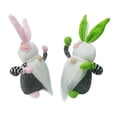 thumbnail image 2 of 2 piezas de decoración de Pascua Yotijar Muñeca sin rostro de conejito 18x18x26cm, 2 of 9