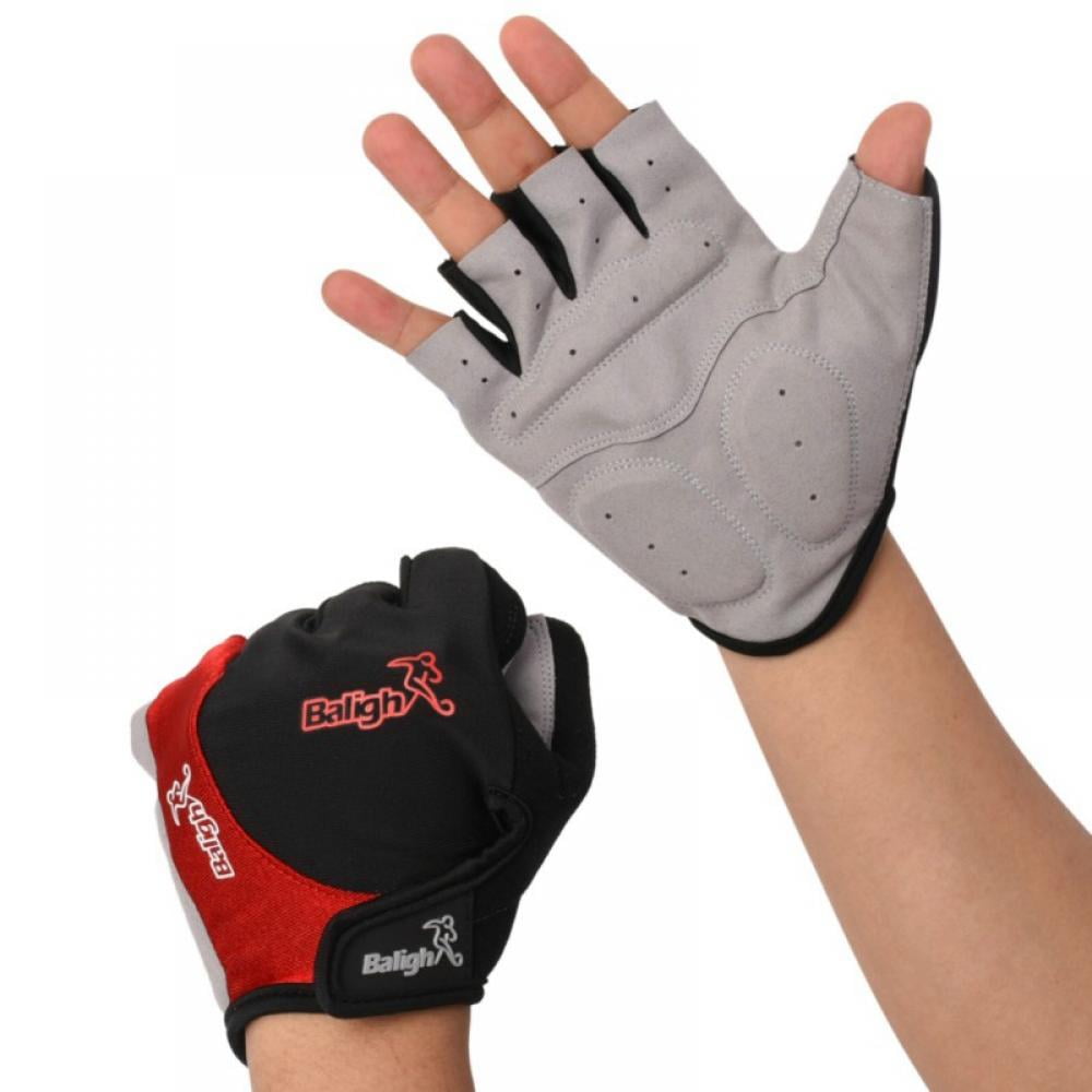Outdoor Sports Runnning Gloves Half Finger Short Glove Cycling Bike Motorcycle