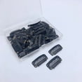 thumbnail image 6 of Kripyery 50Pcs/Set 6-Teeth Non-slip Invisible Wig Faux Hair Extension Fixing Snap Clip, 6 of 8