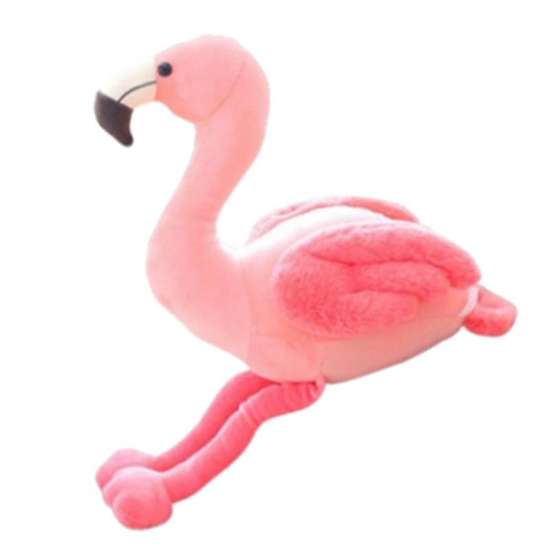 Stuffed Pink Flamingo Birds Kids Christmas Gift Doll Toys Room Decor 25cm 