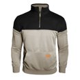 thumbnail image 5 of Curuila Mens Sweatshirt Half Zip Long Sleeve Color Block Stand Collar Pullover Sweatshirts Everyday Wear Comfort Pullover Tops Size 2Xl, 5 of 6