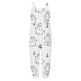 thumbnail image 4 of YUEHUA Toddler Baby Girl Cute Strap Jumpsuit One-piece Romper Leggings Summer Clothes with Pockets, 4 of 5