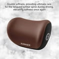 thumbnail image 4 of Ckraxd Ergonomic Memory Foam Car Neck Pillow for Comfortable Driving, Easy-to-Install Headrest Support for Pain Relief, 4 of 11